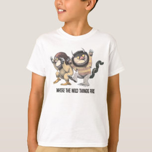 T-shirt Où sont les bêtes sauvages   Deux bêtes sauvages