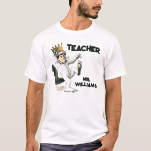 T-shirt Où sont les bêtes sauvages Professeur
