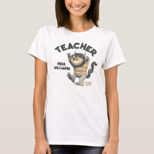 T-shirt Où sont les bêtes sauvages Professeur