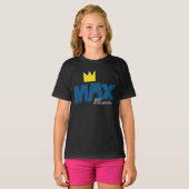 T-shirt Où sont les choses sauvages | Max et Couronne (Devant entier)