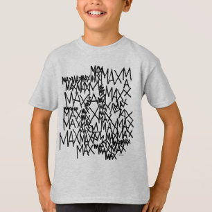 T-shirt Où sont les monstres ? Max à répétition
