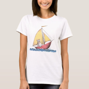 T-shirt Où sont les monstres ? Max fait voile