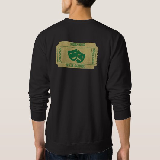 T-Shirt ou Sweatshirt à design de billet (Dos)