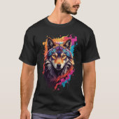 T-shirt Où Wild Rencontre Se Demande. (Devant)