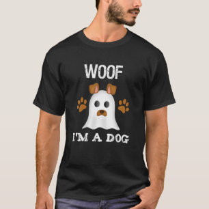 T-shirt Ouah je suis un chien Simple Animalerie Halloween