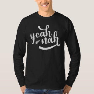 T-shirt Ouais Nah Kiwi Slang Silver Fern Nouvelle-Zélande 
