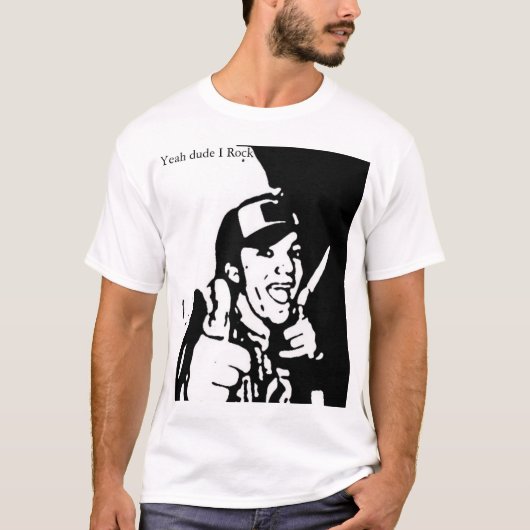 T-shirt Ouais roche du type I (Devant)