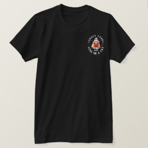 T-shirt Oublie bonbons donne moi chat drôle boo fantôme Ha