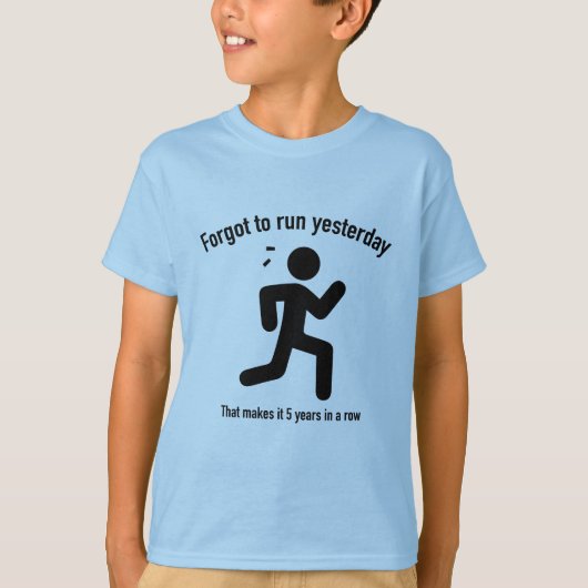 T-shirt Oublié De S'Enfuir Hier (Devant)