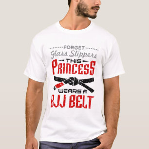 T-shirt Oublier Chaussures en verre Princesse Porte BJJ Be