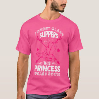 T-shirt Oubliez La Chaussure En Verre Cette Princesse Port