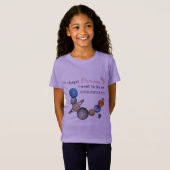 T-Shirt Oubliez la princesse - astrophysicienne (Devant entier)