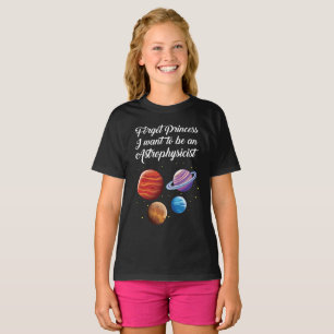 T-shirt Oubliez la princesse que je veux être un