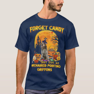 T-shirt Oubliez Les Bonbons Donnez-Moi Juste Pointeur À po