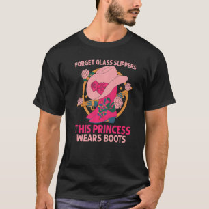 T-shirt Oubliez Les Chaussures En Verre Cette Princesse Po