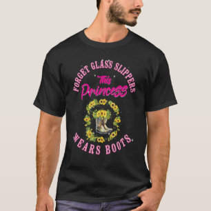 T-shirt Oubliez Les Chaussures En Verre Cette Princesse Po