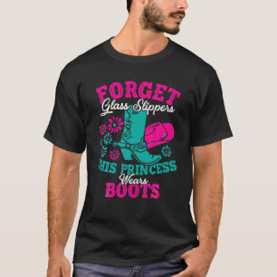 T-shirt Oubliez Les Chaussures En Verre Cette Princesse Po