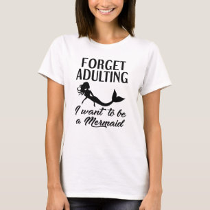 T-shirt Oubliez les sirènes adultes