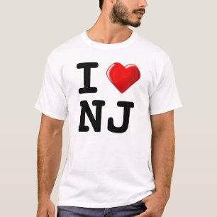 T-shirt Oubliez New York ! J'aime le New Jersey !