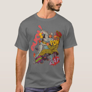 T-shirt Ouch Pow Zap Conception de bandes dessinées vintag