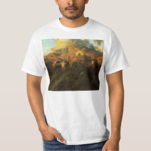 T-shirt Ouest américain vintage, piste Overland par Johnso