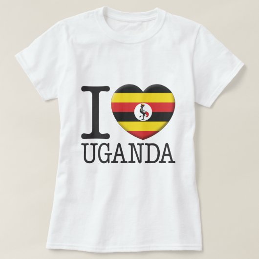 T-shirt Ouganda (Design devant)