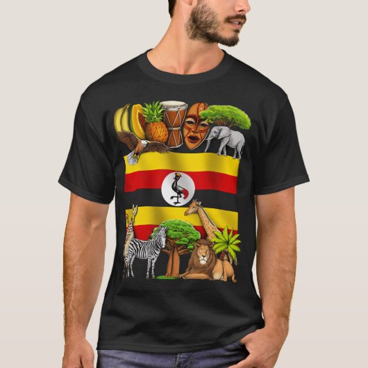 T-shirt Ouganda (Devant)