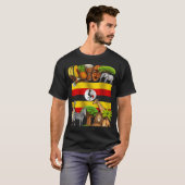 T-shirt Ouganda (Devant entier)