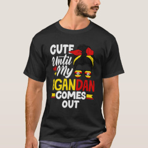 T-shirt Ouganda Ougandais Ouganda Drapeau Ougandais mignon