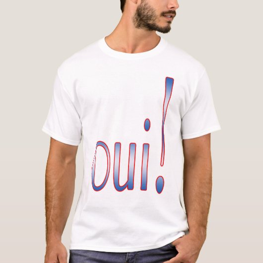 T-shirt Oui ! (Devant)