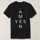 T-shirt Oui & Amen (Design devant)