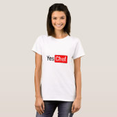 T-shirt Oui chef (Devant entier)