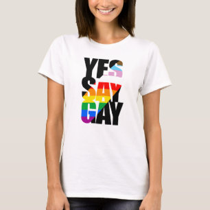 T-shirt Oui dis gai