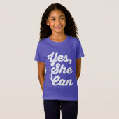 T-Shirt Oui, Elle Peut (Devant entier)