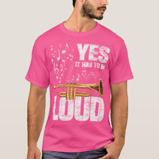 T-shirt Oui Il Doit Être Louche Trumpeter Joueur Trumpeter