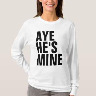 T-shirt Oui il est chemise de mine