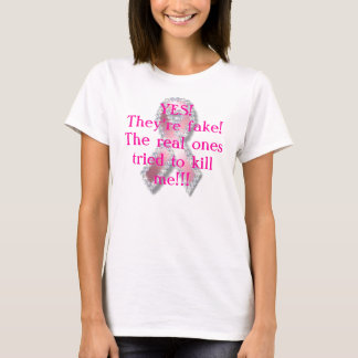 T-shirt OUI ! Ils sont faux ! Les vrais…