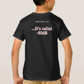 T-shirt Oui j'ai un effet (Dos)