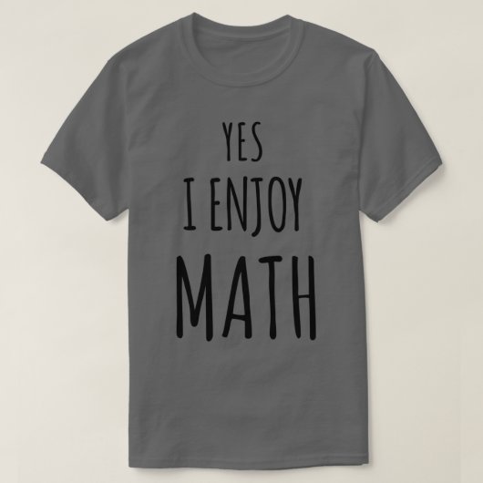 T-shirt Oui J'aime les maths 14 (Design devant)