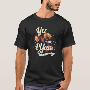 T-shirt Oui, je crie ma patate douce pour le couple corres