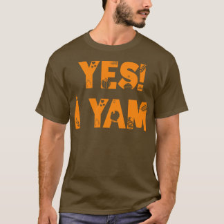 T-shirt Oui Je Joue Ma Pomme De Terre Douce Pour Correspon