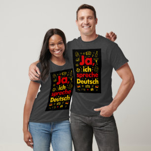 T-shirt Oui, je parle allemand