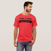 T-shirt Oui je peux (Devant entier)
