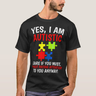 T-shirt Oui Je Suis Des Enfants De Sensibilisation sur l'a