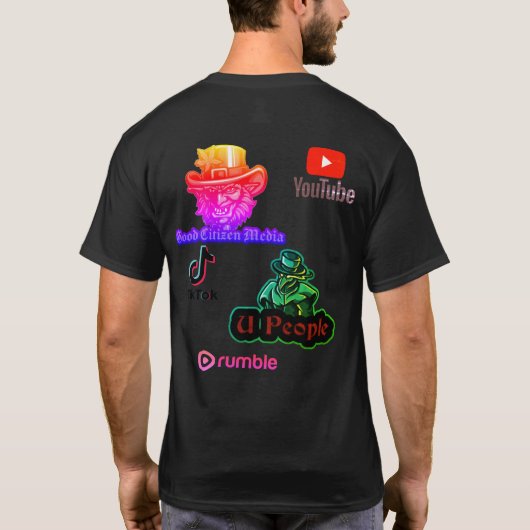 T-shirt Oui Je Suis Donc "DÉSOLÉ" U People & GCM Custum De (Dos)