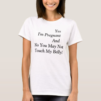 T-shirt Oui, je suis enceinte