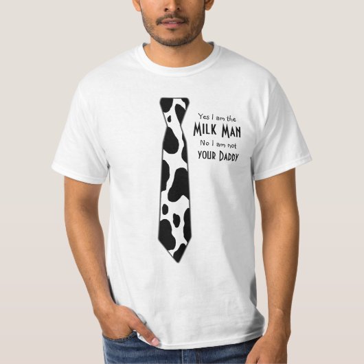 T-shirt Oui je suis le laitier (Devant)