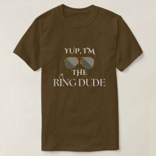 T-shirt OUI, JE SUIS LE TYPE DE LA Bague