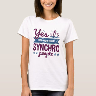 T-shirt Oui, je suis l'un de ces nageurs synchronisés