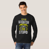 T-shirt Oui, je suis mathématicien (Devant entier)